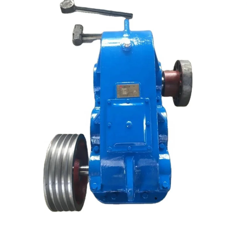 Q500-38.4 Gear Reducer Box with Belt Pulley 38
Q500-38.4 Gear Reducer Box with Belt Pulley 38
