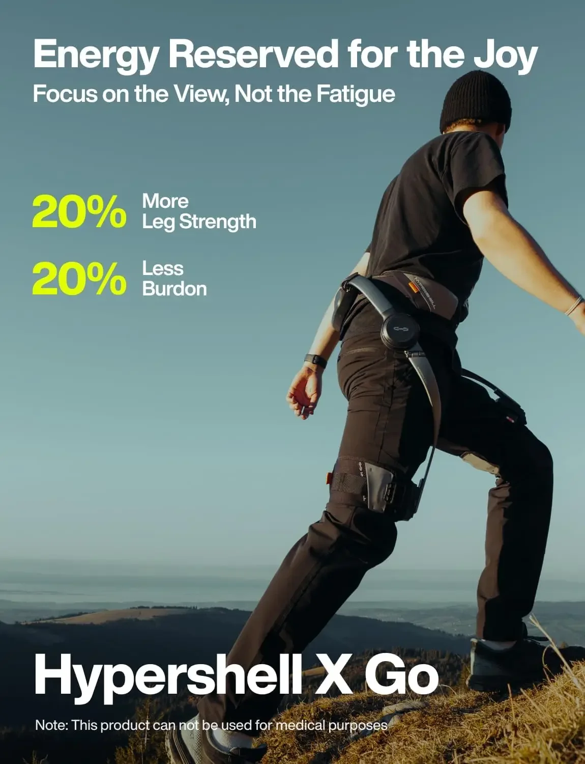 Exoskeleton for Leg Strength, 400W Output, 15km Range, 6 Intelligent Modes, IP54 Waterproof
Exoskeleton for Leg Strength, 400W Output, 15km Range, 6 Intelligent Modes, IP54 Waterproof