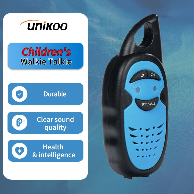 UNikoo UF62 Kids Walkie Talkie Outdoor Adventure Kid-Friendly Design Educational Tool Kids Birthday Gift Toys for Boys Girls
UNikoo UF62 Kids Walkie Talkie Outdoor Adventure Kid-Friendly Design Educational Tool Kids Birthday Gift Toys for Boys Girls