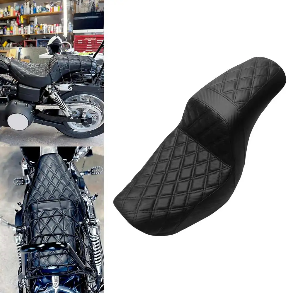 Motorcycle Two-Up Driver Passenger Seat Dual Saddle For Harley Dyna Street Bob Fat Bob Low Rider Super Glide Switchback 06-2017
Motorcycle Two-Up Driver Passenger Seat Dual Saddle For Harley Dyna Street Bob Fat Bob Low Rider Super Glide Switchback 06-2017