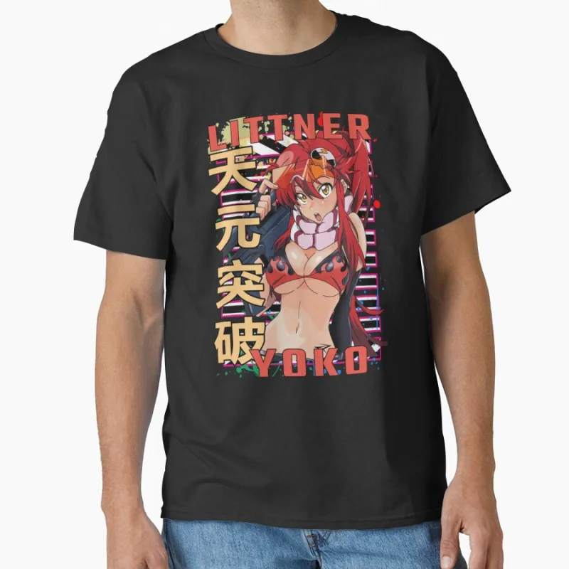 Yoko Tengen Toppa Gurren-lagann Retro Robot Manga Vintage Mecha Anime T-shirt for Men Large Size Adult Tops S-6XL
Yoko Tengen Toppa Gurren-lagann Retro Robot Manga Vintage Mecha Anime T-shirt for Men Large Size Adult Tops S-6XL