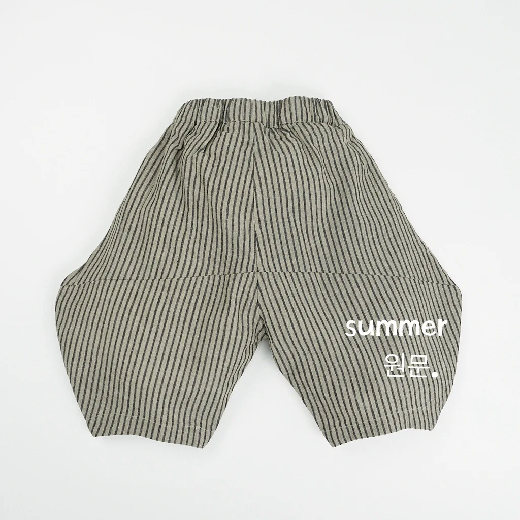 2025 Summer New Boys Casual Pants Cotton Children Striped Trousers Girls Loose Harem Pants Kids Cropped Pants Baby Clothes
2025 Summer New Boys Casual Pants Cotton Children Striped Trousers Girls Loose Harem Pants Kids Cropped Pants Baby Clothes
