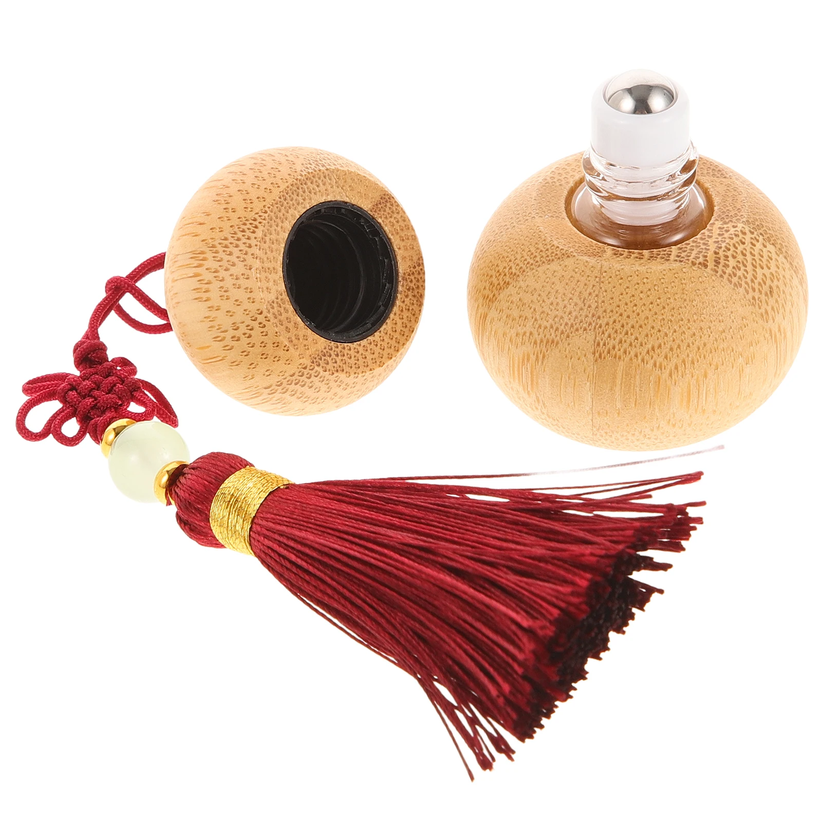 Bamboo Gourd Roller Roller Bottles For Oils Bottle Empty Essential Oil Aromatherapy Glass Portable Leak Proof Refillable
Bamboo Gourd Roller Roller Bottles For Oils Bottle Empty Essential Oil Aromatherapy Glass Portable Leak Proof Refillable