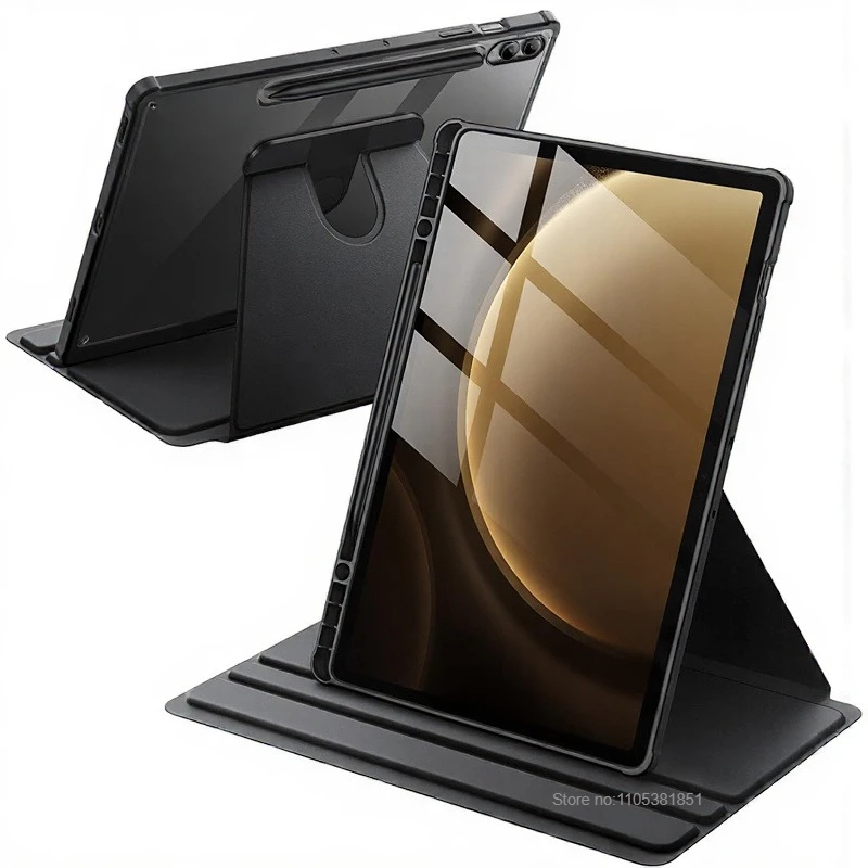 Rotating Case for Samsung Galaxy Tab S10+ 2024/ Tab S9 FE+/ S9+ 2023 12.4-Inch With S Pen Holder 360 Degree Rotation Stand Cover
Rotating Case for Samsung Galaxy Tab S10+ 2024/ Tab S9 FE+/ S9+ 2023 12.4-Inch With S Pen Holder 360 Degree Rotation Stand Cover