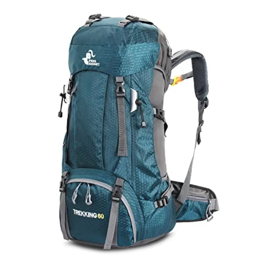 60L Waterproof Hiking Camping Backpack with Rain Cover, Large Outdoor Sport Travel Daypack Rucksack for Climbing
60L Waterproof Hiking Camping Backpack with Rain Cover, Large Outdoor Sport Travel Daypack Rucksack for Climbing