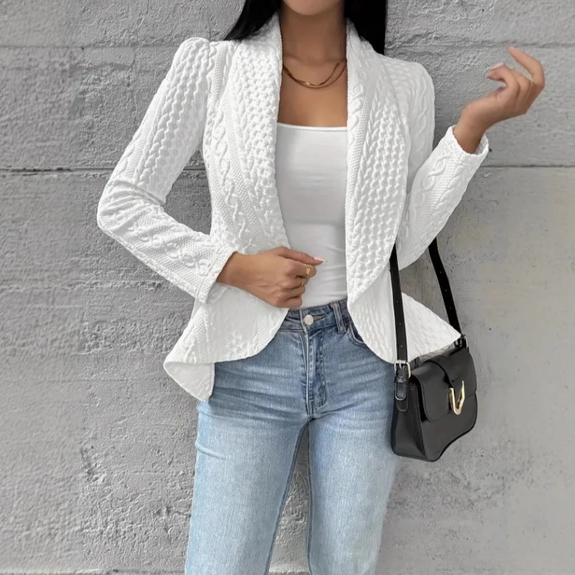 НОВИНКА 2026, осенне-зимний женский однотонный кардиган, повседневное пальто с открытой передней частью, универсальная верхняя одежда
НОВИНКА 2026, осенне-зимний женский однотонный кардиган, повседневное пальто с открытой передней частью, универсальная верхняя одежда