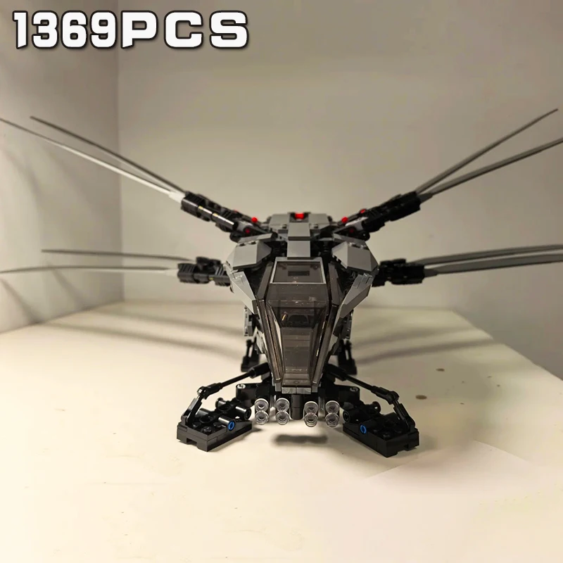 Icons Royal Ornithopter 10327 Fighter Building Blocks,Collectible Model,Toys Gifts For Sci-Fi Movie Fans,Compatible With Legoed
Icons Royal Ornithopter 10327 Fighter Building Blocks,Collectible Model,Toys Gifts For Sci-Fi Movie Fans,Compatible With Legoed