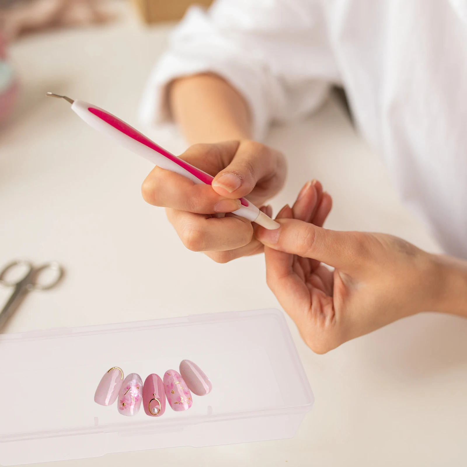 4pcs Nail Tools Storage Boxes ABS Plastic Organizer Case for Brush Manicure Supplies Compact Travel Small Container
4pcs Nail Tools Storage Boxes ABS Plastic Organizer Case for Brush Manicure Supplies Compact Travel Small Container