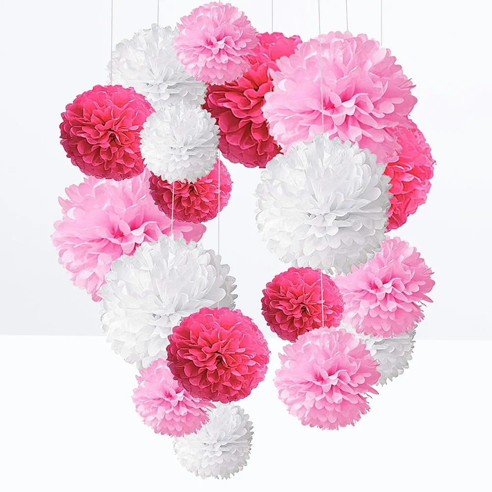 1 Set of 18PCS Paper Flower Ball Honeycomb Ball Paper Flower Set Showcase Ceiling Decoration Festival Party Layout Decor for Hom
1 Set of 18PCS Paper Flower Ball Honeycomb Ball Paper Flower Set Showcase Ceiling Decoration Festival Party Layout Decor for Hom