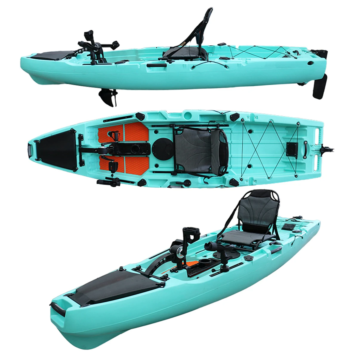 New Arraived Vicking New Design Single Sit on Top Pedal Fishing Kayak for 1 Person
New Arraived Vicking New Design Single Sit on Top Pedal Fishing Kayak for 1 Person