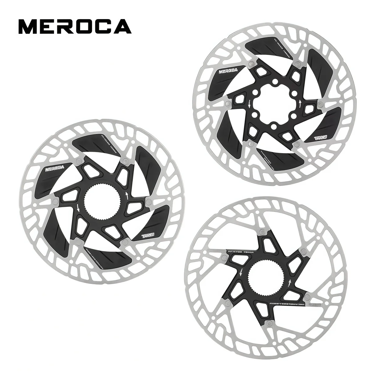 MEROCA Floating Disc Brake Rotor 140 / 160mm Center Lock/6-Bolt 3-Layer Heat Dissipation Design Lightweight For Road Bike & MTB
MEROCA Floating Disc Brake Rotor 140 / 160mm Center Lock/6-Bolt 3-Layer Heat Dissipation Design Lightweight For Road Bike & MTB
