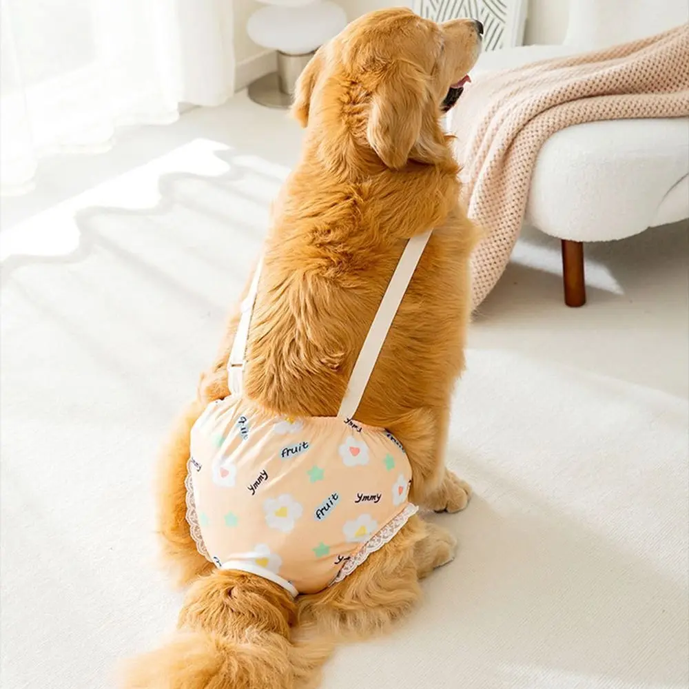 Reusable Female Pet Sanitary Panties with Straps Adjustable Large Dogs Safety Diapers Elastic Breathable
Reusable Female Pet Sanitary Panties with Straps Adjustable Large Dogs Safety Diapers Elastic Breathable
