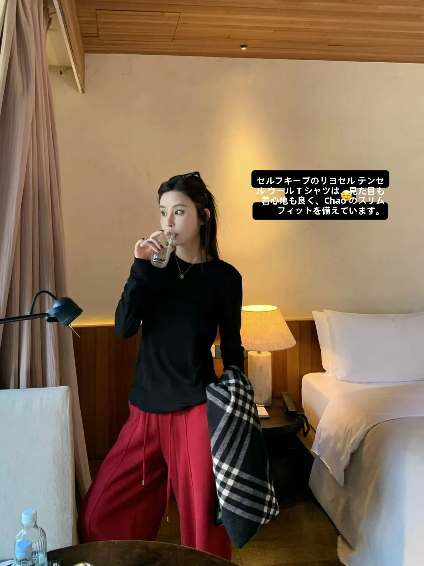 Lose Weight Long Sleeve T-Shirt Silk Wool Ladies Commute Style Loose Fit round Neck Thickened Winter Collection Tshirt
Lose Weight Long Sleeve T-Shirt Silk Wool Ladies Commute Style Loose Fit round Neck Thickened Winter Collection Tshirt