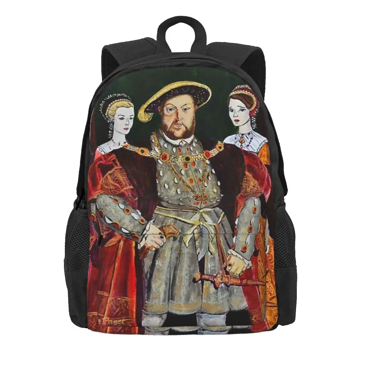 King Henry 8th And His Six Wives Backpack Daypack Large Capacity Children BookBag School Bag Shoulder Bags for Men Women
King Henry 8th And His Six Wives Backpack Daypack Large Capacity Children BookBag School Bag Shoulder Bags for Men Women
