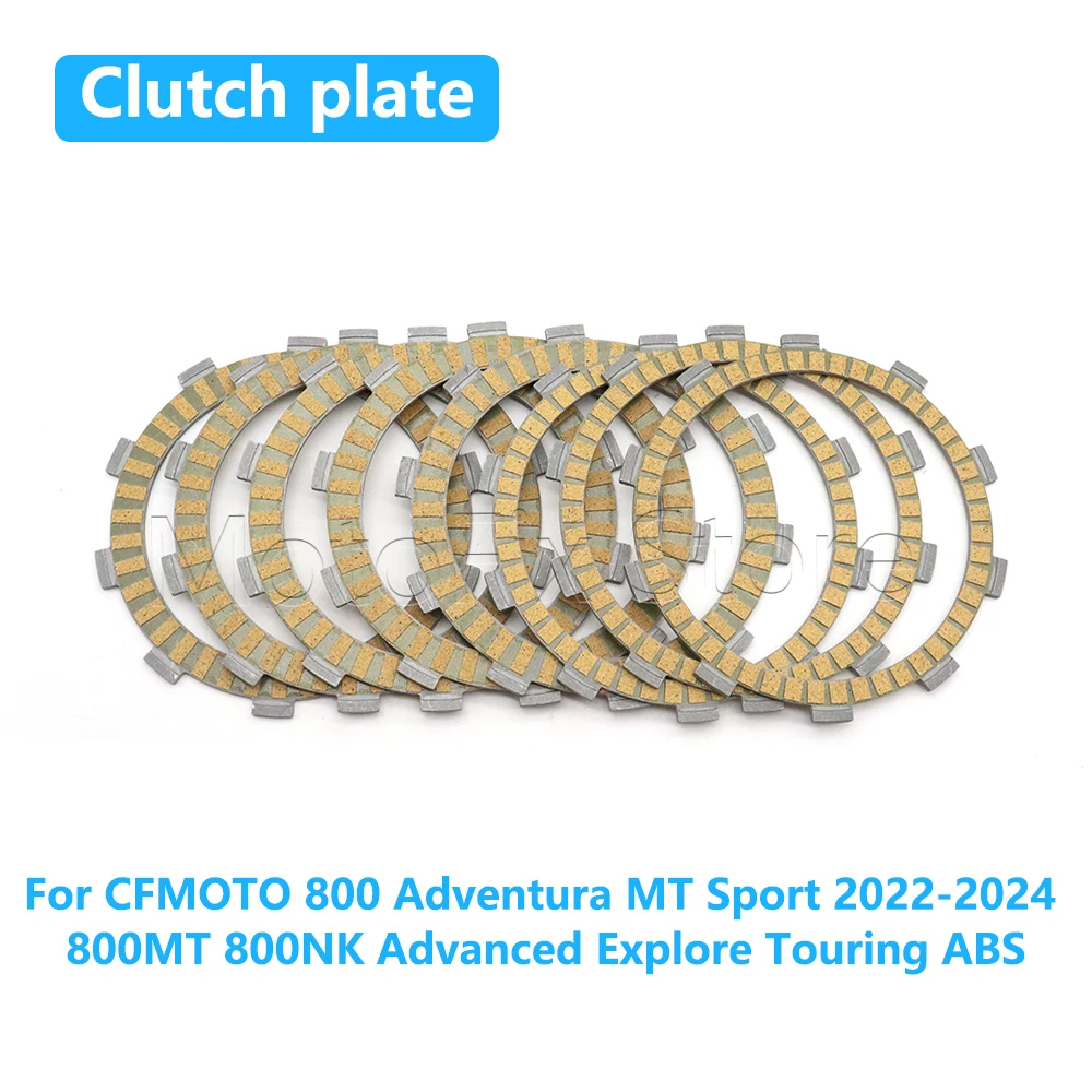 Комплекты фрикционных дисков сцепления для мотоциклов CFMOTO 800 MT NK Adventura Sport Explore Touring Advanced IBEX ABS CF800-5A
Комплекты фрикционных дисков сцепления для мотоциклов CFMOTO 800 MT NK Adventura Sport Explore Touring Advanced IBEX ABS CF800-5A