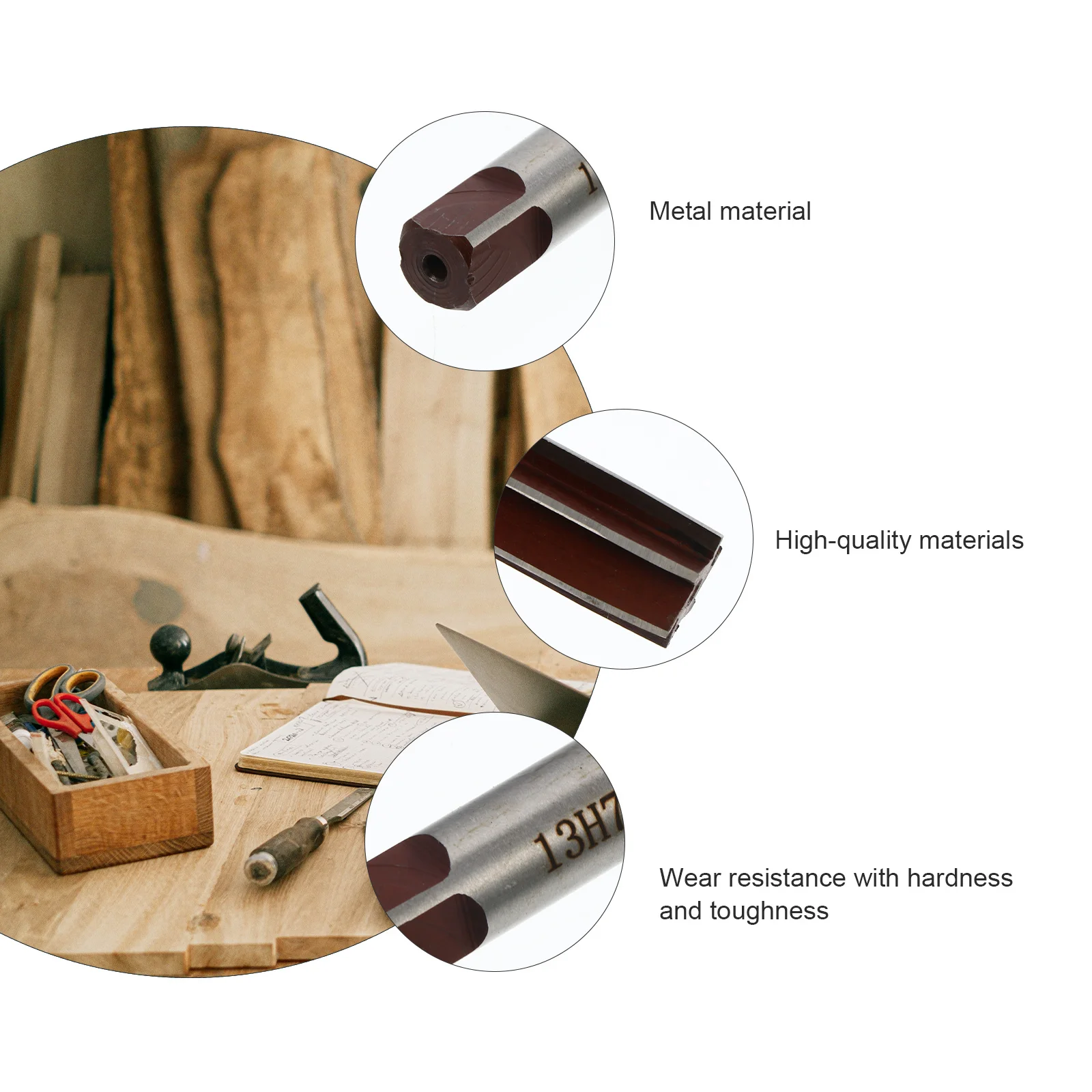 Straight Shanks Hand Reamer Precision Tool for Aluminum Cast Iron Copper Magnesium Alloy Plastic Wood General Purpose
Straight Shanks Hand Reamer Precision Tool for Aluminum Cast Iron Copper Magnesium Alloy Plastic Wood General Purpose