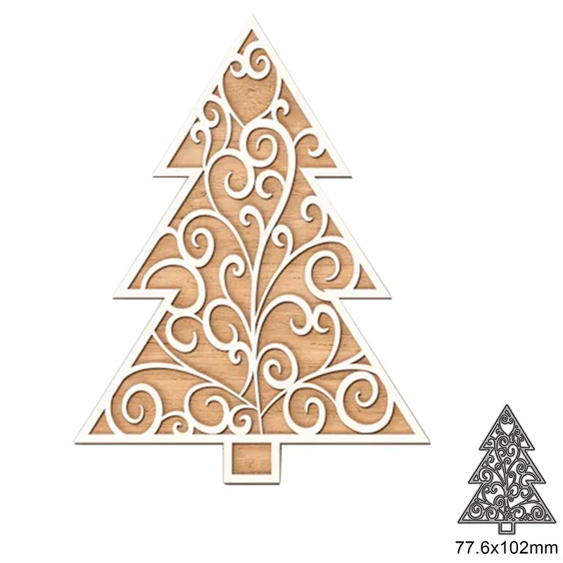 Christmas Tree With Pattern Metal Cutting Dies For DIY Scrapbook Cutting Die Paper Cards Embossed Decorative Craft Die Cut New
Christmas Tree With Pattern Metal Cutting Dies For DIY Scrapbook Cutting Die Paper Cards Embossed Decorative Craft Die Cut New