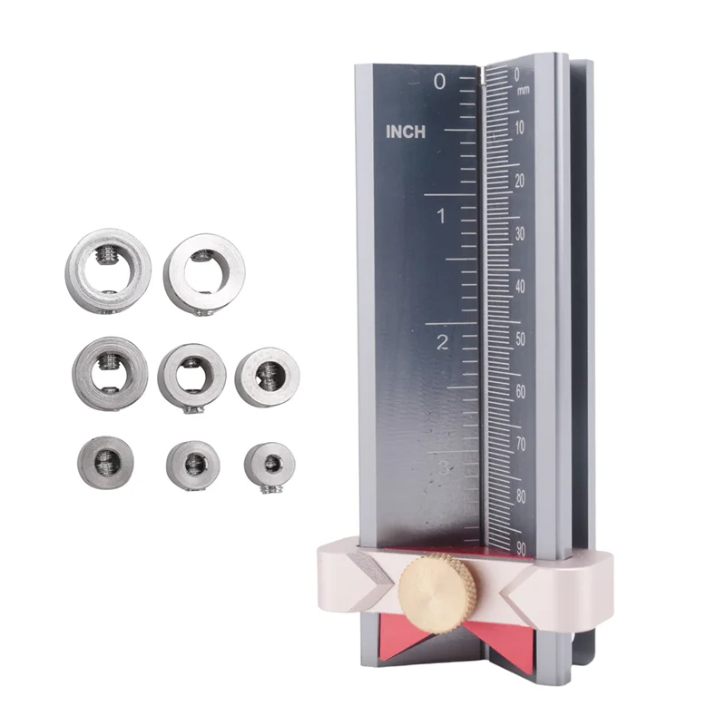 FYBL-3 In 1 Multifunction Depth Gauge Miter Gauge Drill Stop Measure With 3-10Mm Limit Rings
FYBL-3 In 1 Multifunction Depth Gauge Miter Gauge Drill Stop Measure With 3-10Mm Limit Rings