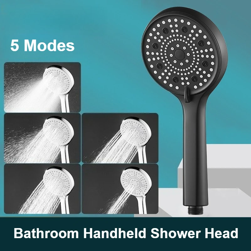 Новая 5-режимная насадка для душа высокого давления, большая панель, большой поток, серебристый, черный, массажная насадка для душа, ручная насадка для душа, аксессуары для ванной комнаты
Новая 5-режимная насадка для душа высокого давления, большая панель, большой поток, серебристый, черный, массажная насадка для душа, ручная насадка для душа, аксессуары для ванной комнаты