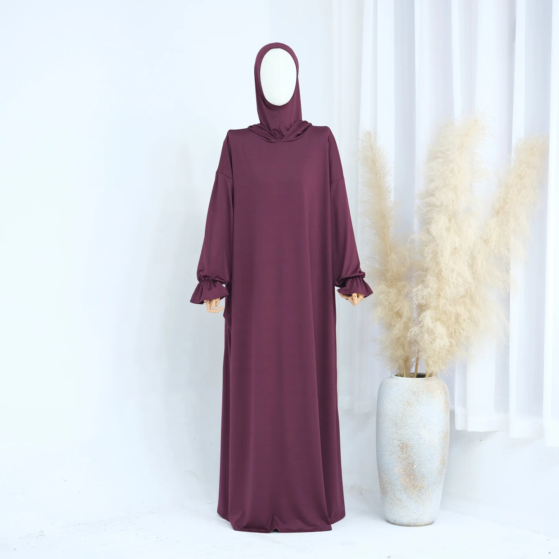 Ramadan Hooded Abaya Eid Djellaba Women Muslim Maxi Dress Dubai Kaftan Turkey Robe Kebaya Prayer Clothes Islam Jalabiya Vestidos
Ramadan Hooded Abaya Eid Djellaba Women Muslim Maxi Dress Dubai Kaftan Turkey Robe Kebaya Prayer Clothes Islam Jalabiya Vestidos