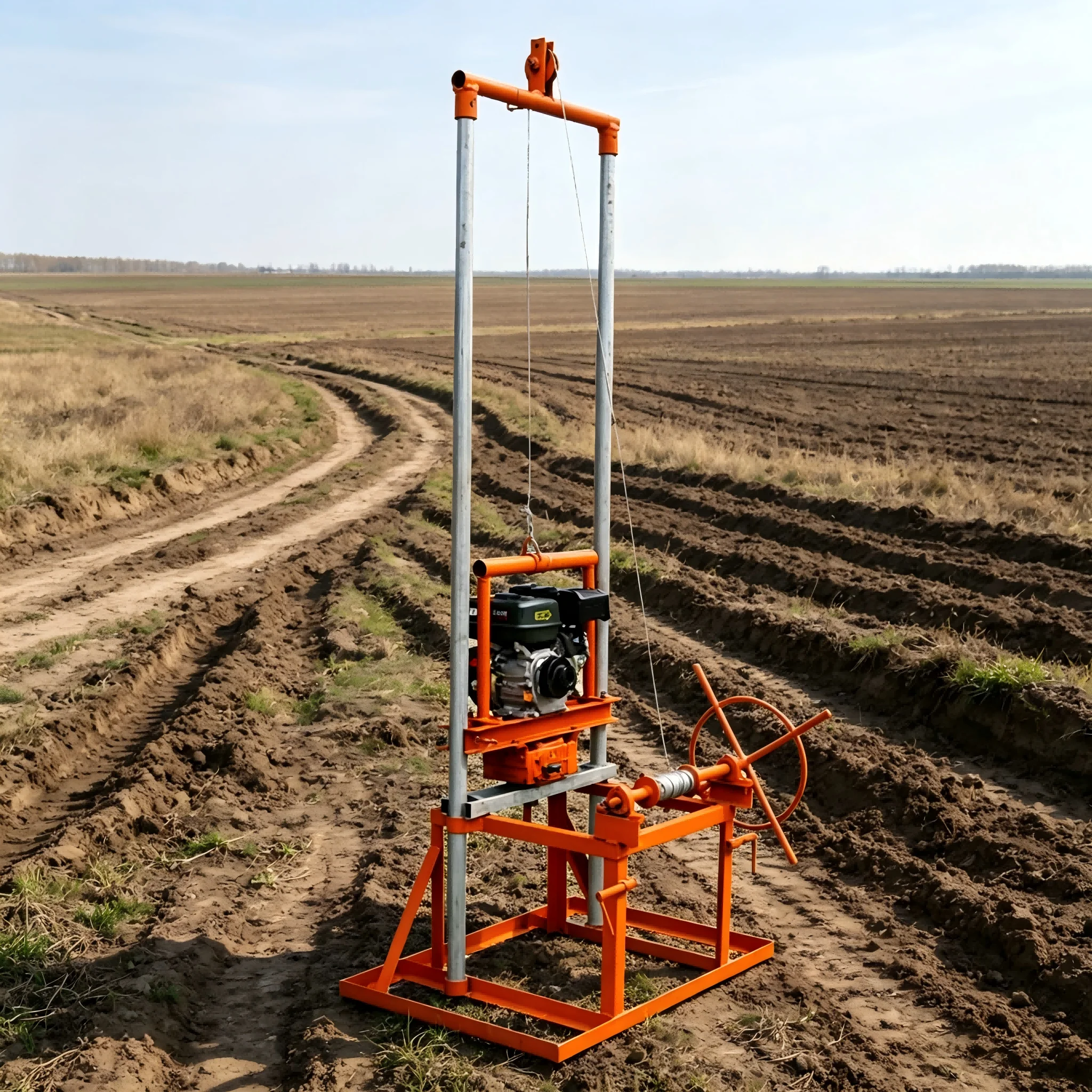 Customized Hot-selling Dual Power Gantry Rig – Petrol & Diesel for Farm Water Well Drilling
Customized Hot-selling Dual Power Gantry Rig – Petrol & Diesel for Farm Water Well Drilling