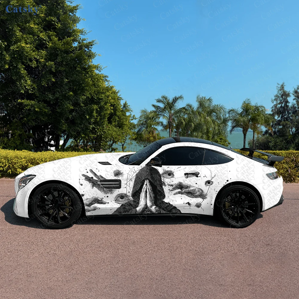 2pcs Mystery Person with Eye Car Stickers, Durable, Fade-resistant, Enhance The of Your Vehicle with Art Design Car Vinyl Wrap
2pcs Mystery Person with Eye Car Stickers, Durable, Fade-resistant, Enhance The of Your Vehicle with Art Design Car Vinyl Wrap
