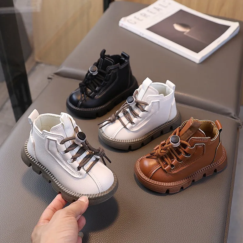 Boys Boots Kids Ankle Boots 2025 Autumn Winter Brand New Toddlers Children Fashion Boots for Little Boy Girl Lace-up Soft Rubber
Boys Boots Kids Ankle Boots 2025 Autumn Winter Brand New Toddlers Children Fashion Boots for Little Boy Girl Lace-up Soft Rubber