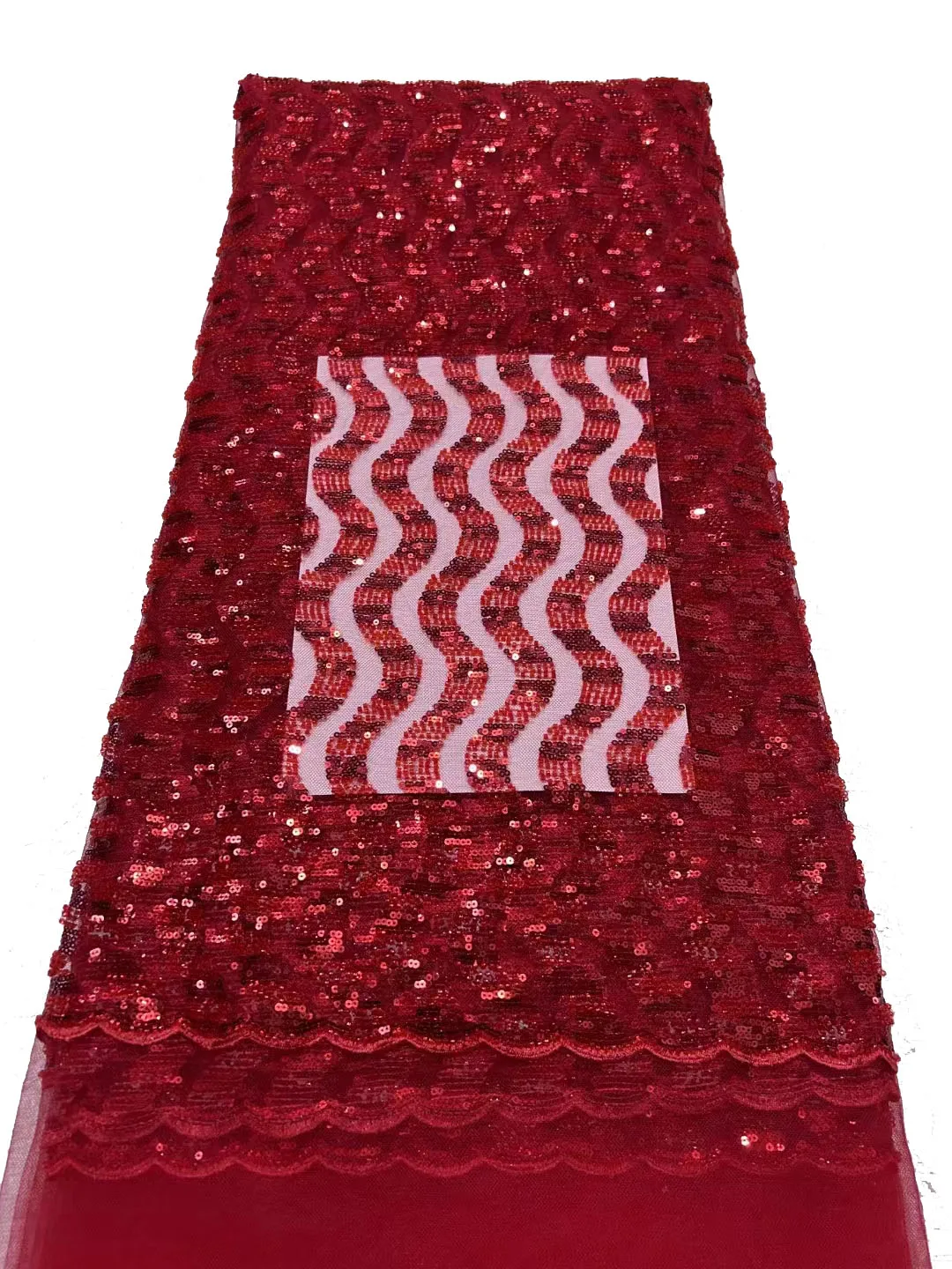 New heavy industry wavy bead tube cycle bead lace mesh, high-end fashion embroidery cheongsam dress evening dress
New heavy industry wavy bead tube cycle bead lace mesh, high-end fashion embroidery cheongsam dress evening dress