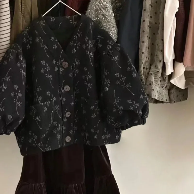 New Girls One Piece Coat Flower Autumn Winter Button Fashion Soft All-match Outdoor Puff Sleeve
New Girls One Piece Coat Flower Autumn Winter Button Fashion Soft All-match Outdoor Puff Sleeve