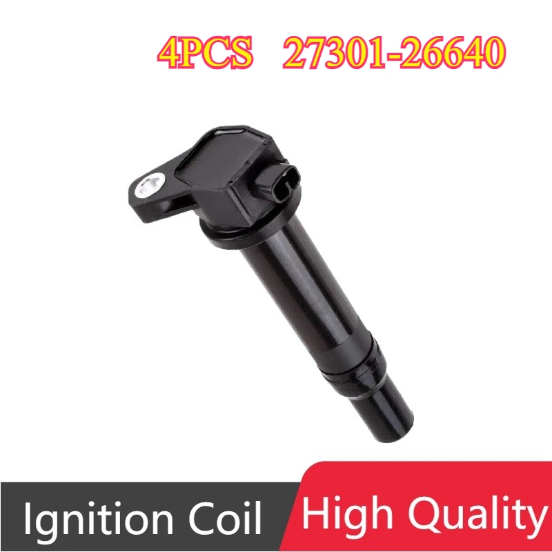 4Pcs 27301-26640 2730126640 27301 26640 UF499 Ignition Coil For Hyundai Accent Kia Rio Rio5 1.6L 2006-2011
4Pcs 27301-26640 2730126640 27301 26640 UF499 Ignition Coil For Hyundai Accent Kia Rio Rio5 1.6L 2006-2011