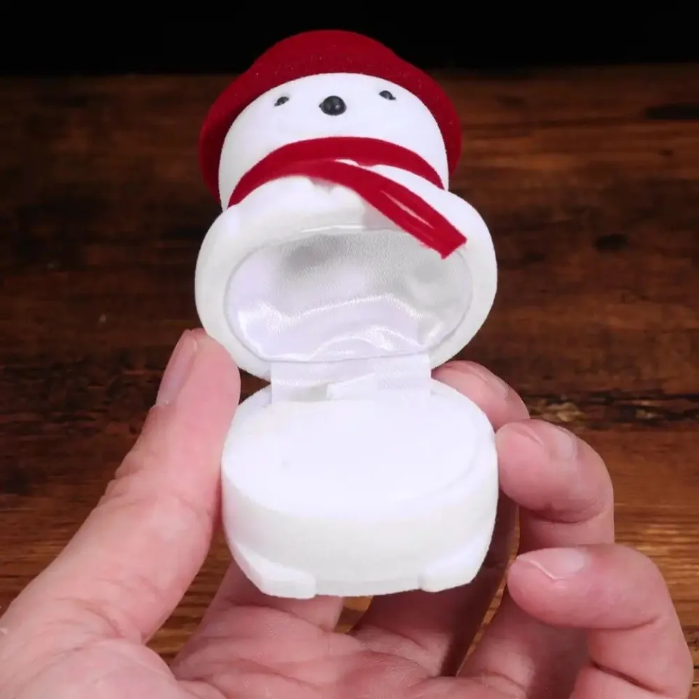 Christmas Bell Christmas Jewelry Box Flocked Snowman Christmas Tree Ornament Anti-collision Wedding Santa Claus Rings Box
Christmas Bell Christmas Jewelry Box Flocked Snowman Christmas Tree Ornament Anti-collision Wedding Santa Claus Rings Box