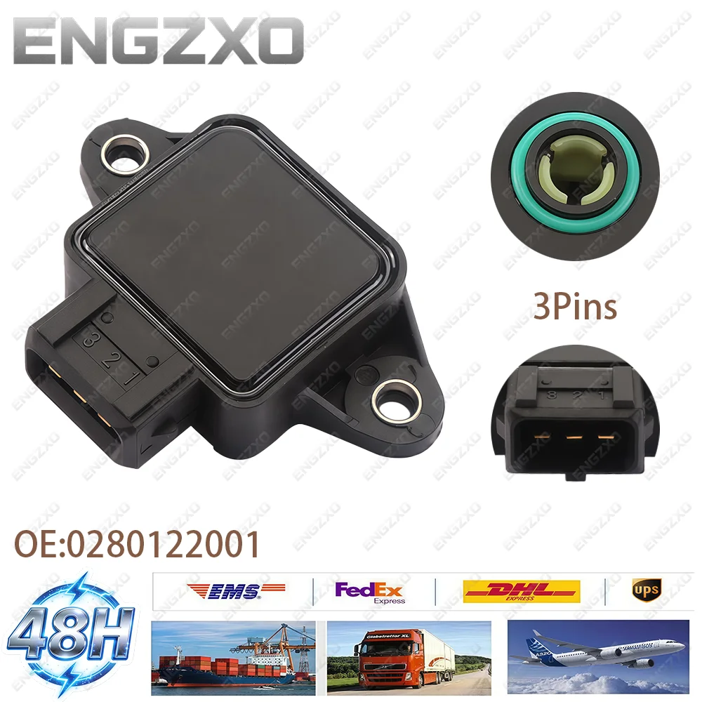 High Quality 0280122001 Throttle Position Sensor 3Pins TPS For Volvo Kia C70 Hyundai Porsche 0K24718911 0280122004 0280122008
High Quality 0280122001 Throttle Position Sensor 3Pins TPS For Volvo Kia C70 Hyundai Porsche 0K24718911 0280122004 0280122008