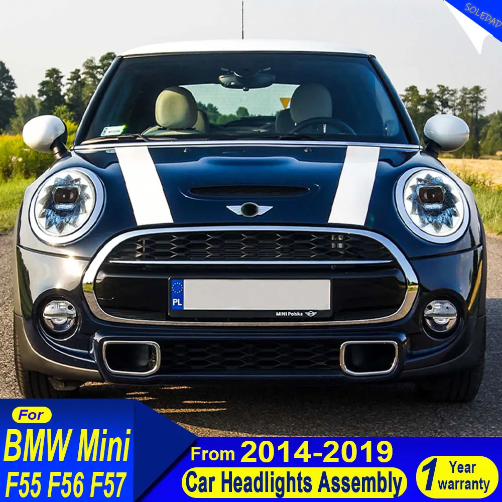 Автомобильная светодиодная фара для BMW MINI F56 F55 2014-2019, дневные ходовые огни с указателем поворота, фара, линза проектора, автомобильная
Автомобильная светодиодная фара для BMW MINI F56 F55 2014-2019, дневные ходовые огни с указателем поворота, фара, линза проектора, автомобильная