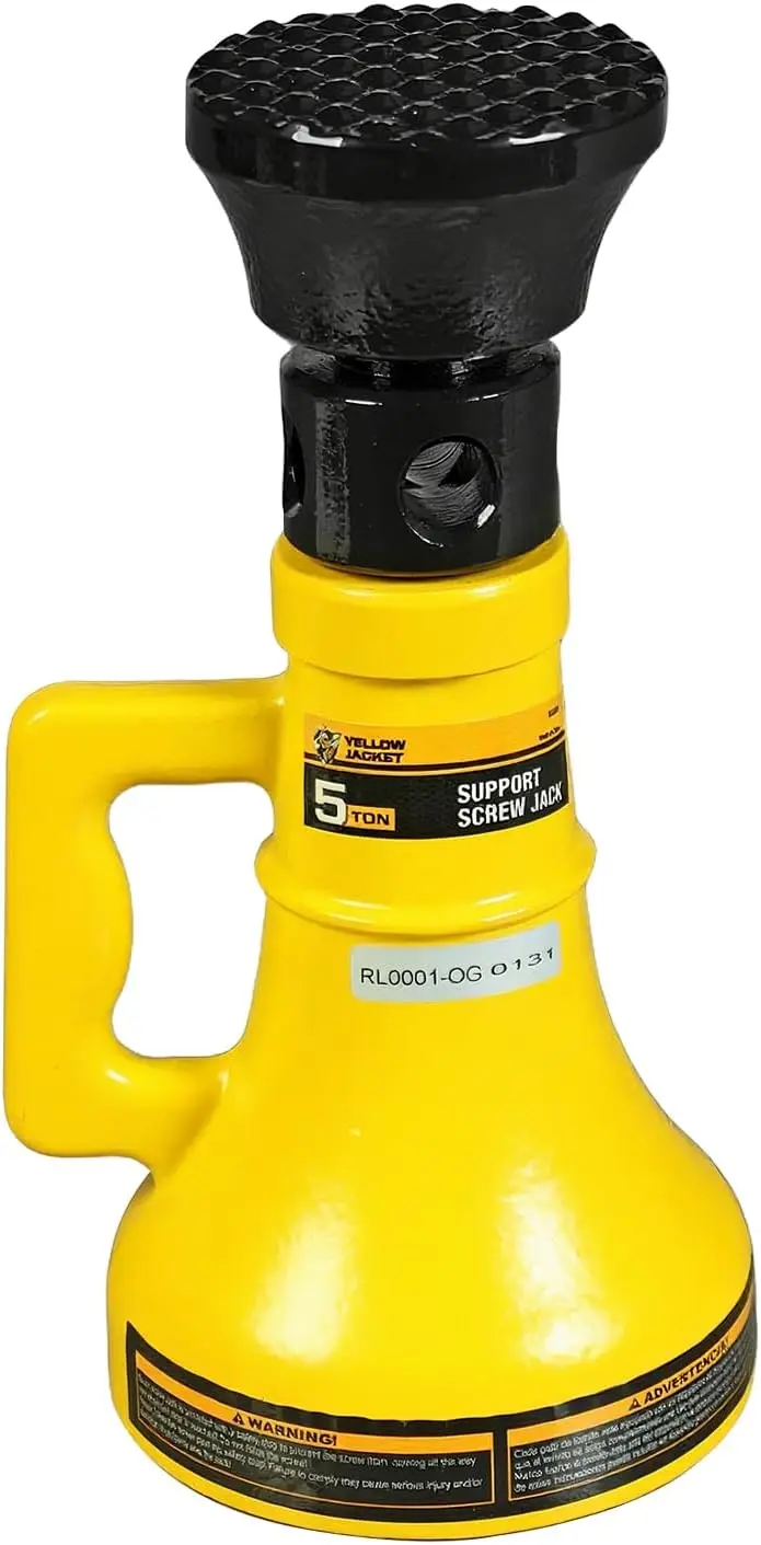 Профессиональный винтовой домкрат на 5 тонн для поддержки автомобилей, строительства домов, стабилизации мостов - грузоподъемность 10 000 фунтов
Профессиональный винтовой домкрат на 5 тонн для поддержки автомобилей, строительства домов, стабилизации мостов - грузоподъемность 10 000 фунтов