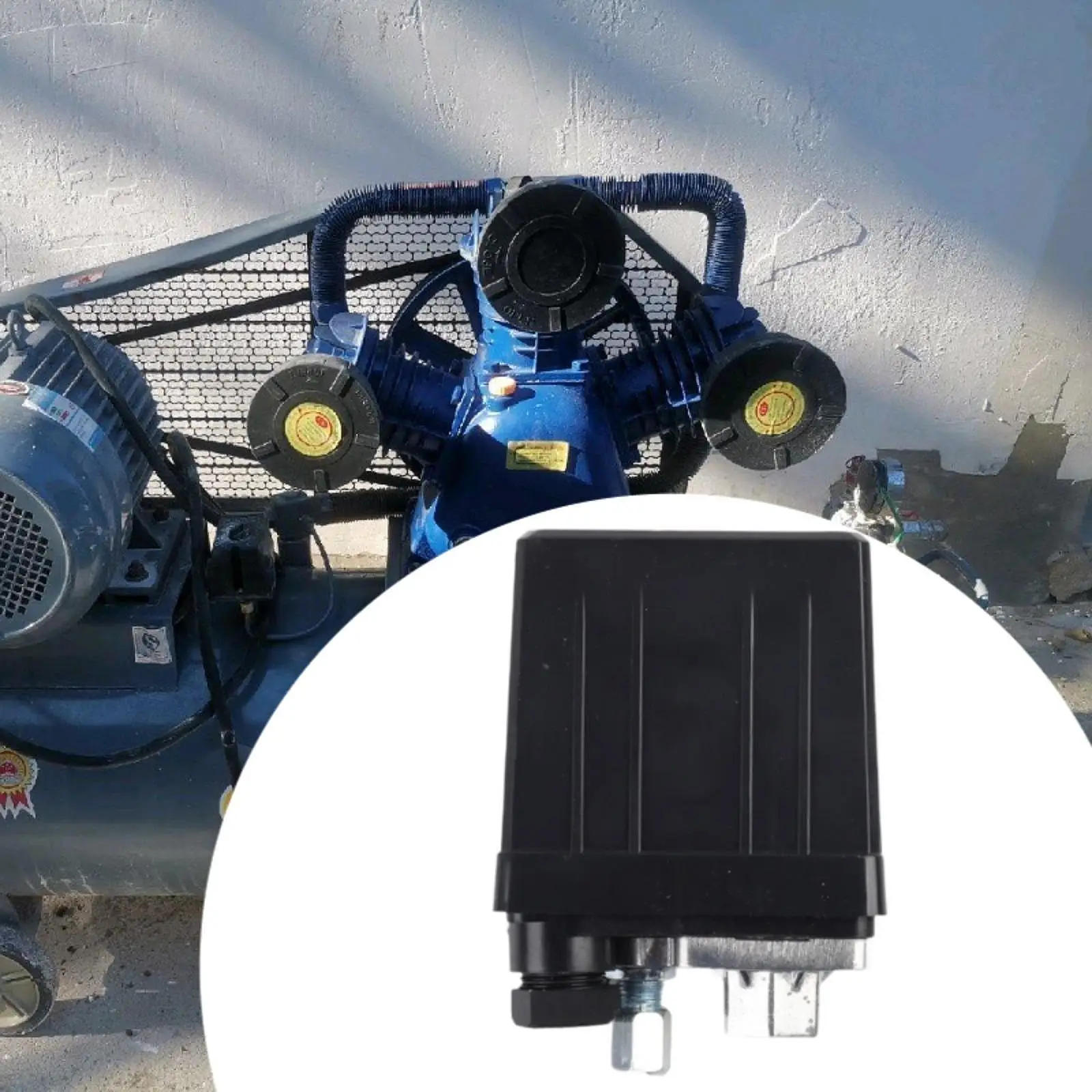 Air Compressor Switch 90-120 PSI Pressure Valve Replacement Assembly for Interior Equipment Control System
Air Compressor Switch 90-120 PSI Pressure Valve Replacement Assembly for Interior Equipment Control System