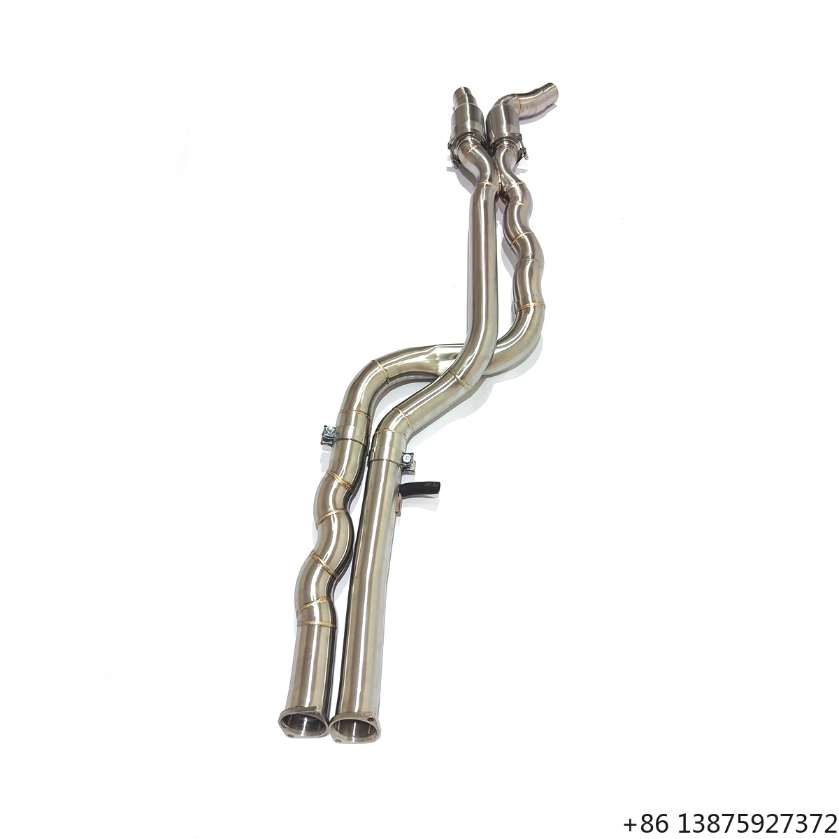 Ecnal for F87 M2c S55 3.0T Equal-length 70cm 2.75 Inches Twisted Midpipe Stainless Steel Exhaust Pipe
Ecnal for F87 M2c S55 3.0T Equal-length 70cm 2.75 Inches Twisted Midpipe Stainless Steel Exhaust Pipe
