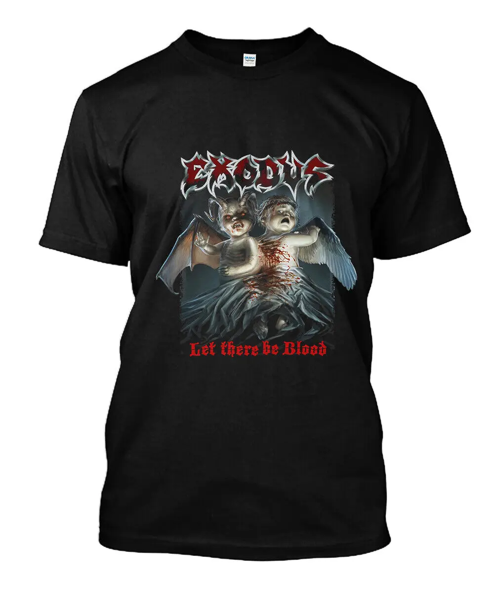 Ограниченная новая футболка Exodus Let There Be Blood 3, мужская и женская, размеры от S до 5XL
Ограниченная новая футболка Exodus Let There Be Blood 3, мужская и женская, размеры от S до 5XL