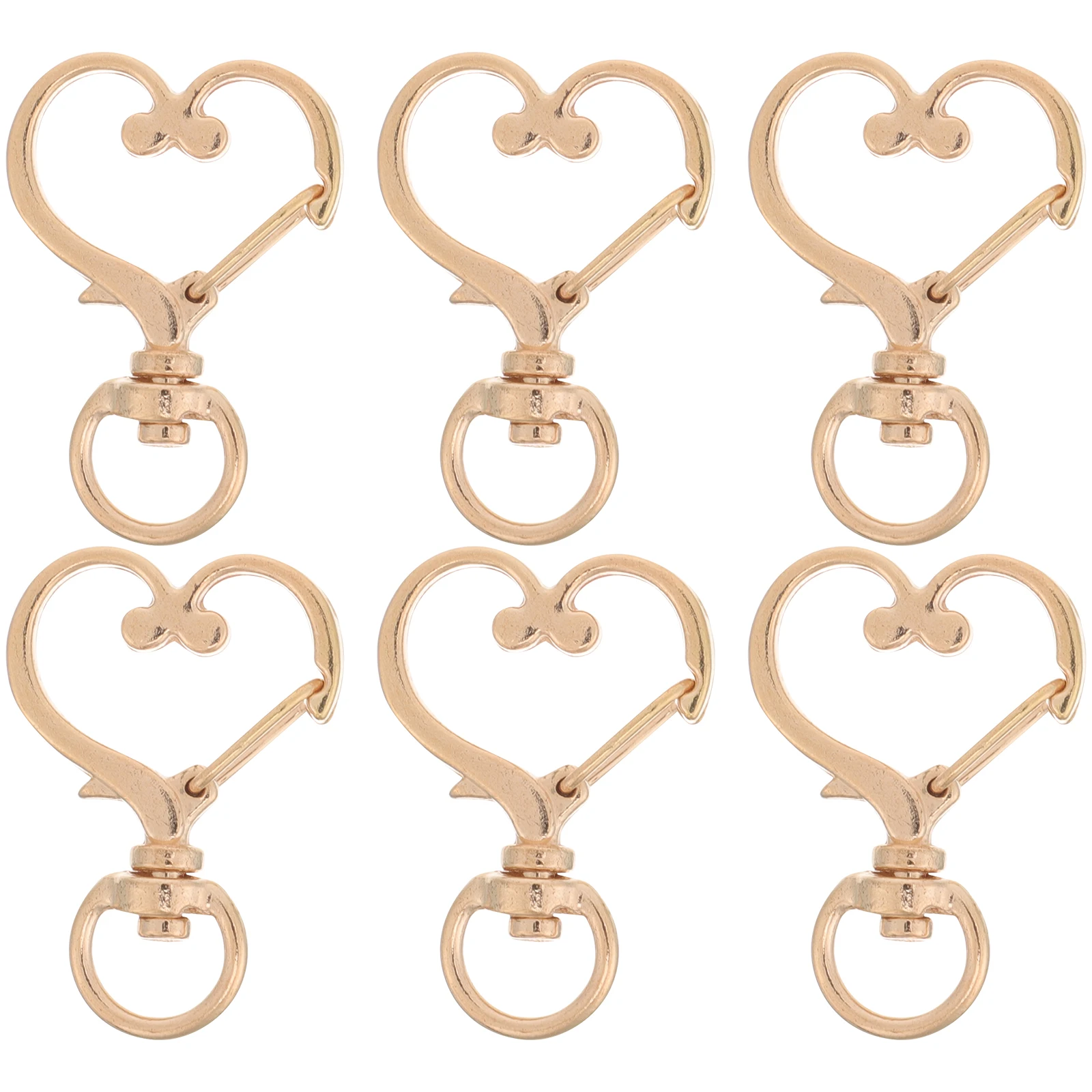 6pcs Metal Key Buckle Ring For Purse Bag Handbag Craft Durable Buckle Hardware Replacement Accessories, Ideal For
6pcs Metal Key Buckle Ring For Purse Bag Handbag Craft Durable Buckle Hardware Replacement Accessories, Ideal For