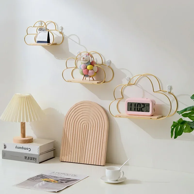 Creative Cloud Iron Shelving Wall Shelf Wooden Clapboard Nordic Style Decoration Children Room Decoration Display Stand 전시대
Creative Cloud Iron Shelving Wall Shelf Wooden Clapboard Nordic Style Decoration Children Room Decoration Display Stand 전시대