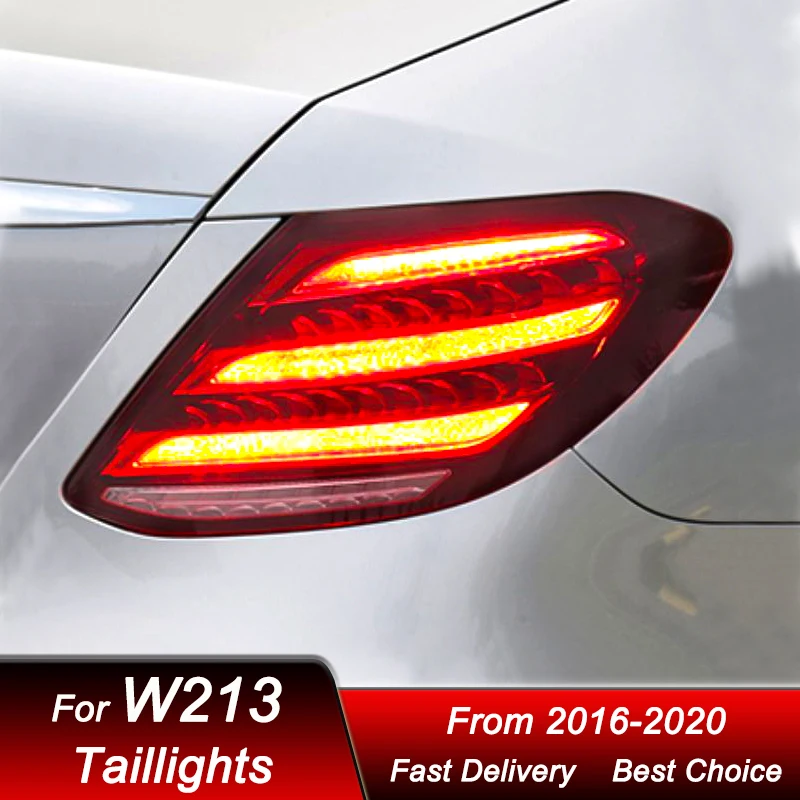 Car Tail Lights For Mercedes-Benz E Class E W213 16-20 Upgrade Maybach style LED Dynamic Turn Signal Light Tail Lamp Assembly
Car Tail Lights For Mercedes-Benz E Class E W213 16-20 Upgrade Maybach style LED Dynamic Turn Signal Light Tail Lamp Assembly