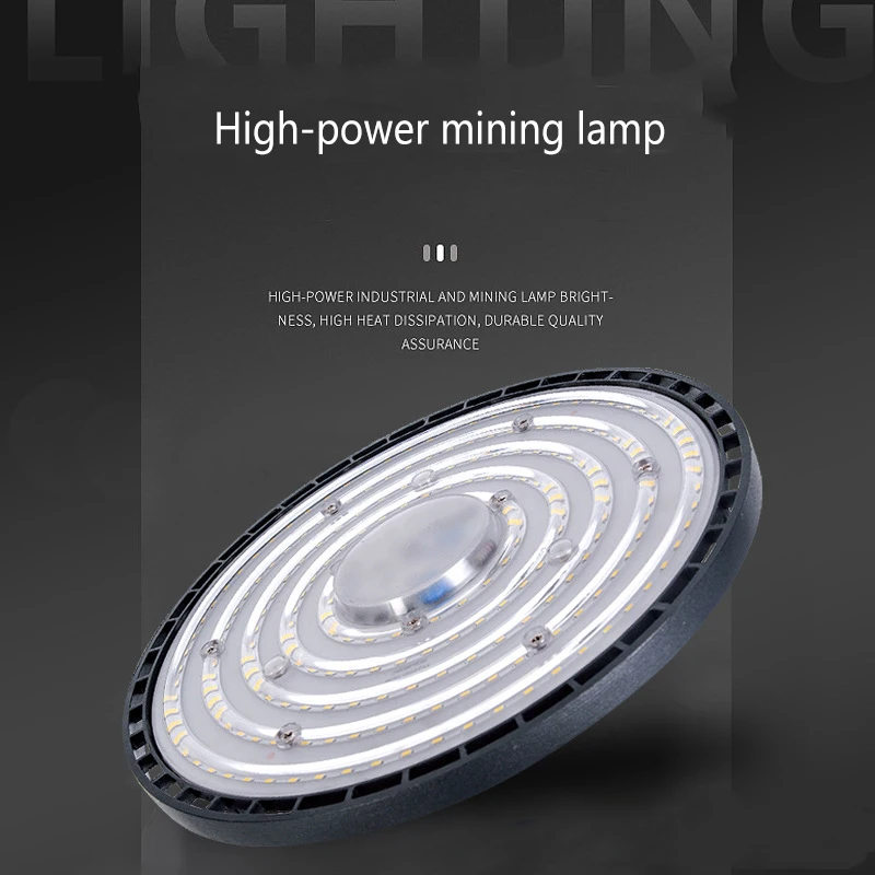 100/150/200W 3500/6500K UFO LED High Bay Lights Waterproof Commercial Industrial Market Warehouse Garage Workshop Lamps
100/150/200W 3500/6500K UFO LED High Bay Lights Waterproof Commercial Industrial Market Warehouse Garage Workshop Lamps