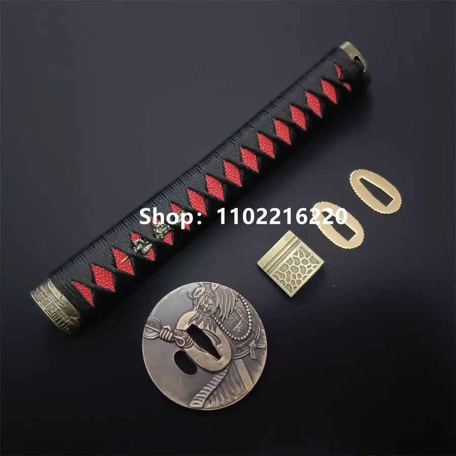 Изысканная ручка Tsuka Hilt детали из сплава защитная накладка Tsuba Guard Habaki Seppa для реальной японской детской фурнитуры
Изысканная ручка Tsuka Hilt детали из сплава защитная накладка Tsuba Guard Habaki Seppa для реальной японской детской фурнитуры