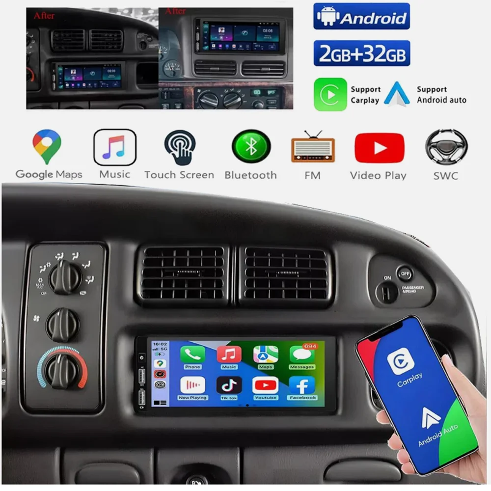 Android 13 Carplay Автомобильное стерео радио Gps Full Netcom 2din Стереоплеер Головное устройство Смарт-экран для Honda Cr-V Crv 2 2001-2006
Android 13 Carplay Автомобильное стерео радио Gps Full Netcom 2din Стереоплеер Головное устройство Смарт-экран для Honda Cr-V Crv 2 2001-2006