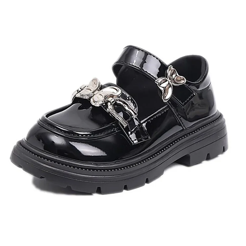 Children's Leather Shoes Autumn New Girls' Princess Shoes Fashion Metal Butterfly Soft Sole Anti Slip Baby Kid's Casual Shoes
Children's Leather Shoes Autumn New Girls' Princess Shoes Fashion Metal Butterfly Soft Sole Anti Slip Baby Kid's Casual Shoes