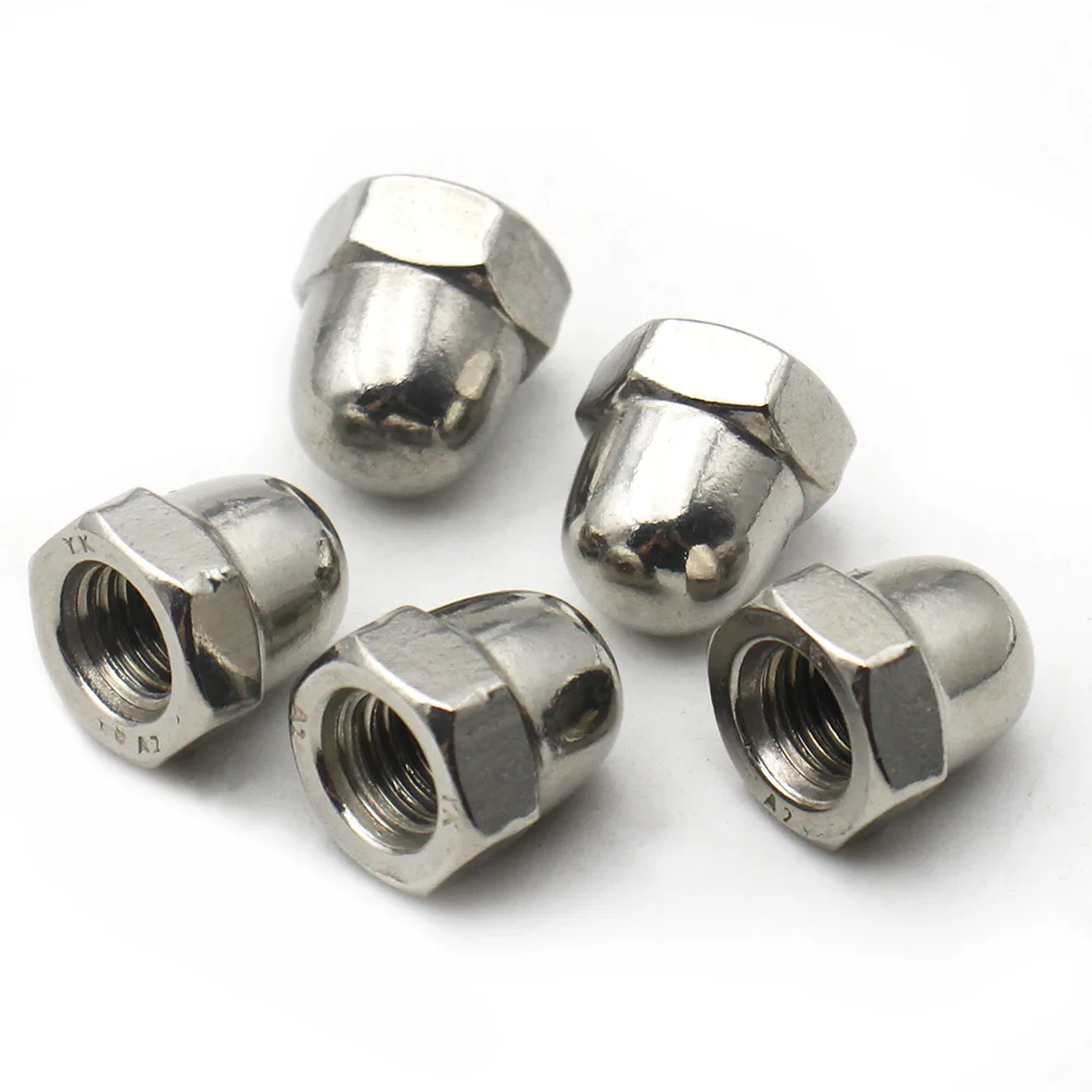 304 Stainless Steel Dome Acorn Nuts, Decorative Hex Cap Nuts M3-M24 for furniture bolt assembly
304 Stainless Steel Dome Acorn Nuts, Decorative Hex Cap Nuts M3-M24 for furniture bolt assembly