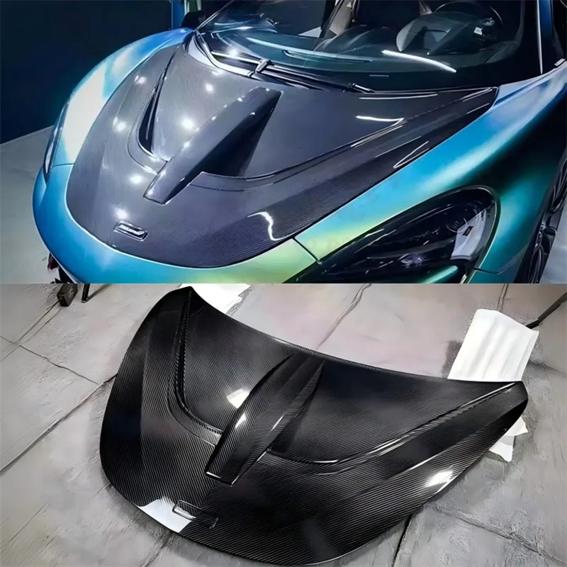 Для McLaren 540C 570S 570GT: Комплект для модернизации автомобиля — капот из настоящего сухого карбона, крышка двигателя, накладка на капот, обновленные автозапчасти
Для McLaren 540C 570S 570GT: Комплект для модернизации автомобиля — капот из настоящего сухого карбона, крышка двигателя, накладка на капот, обновленные автозапчасти
