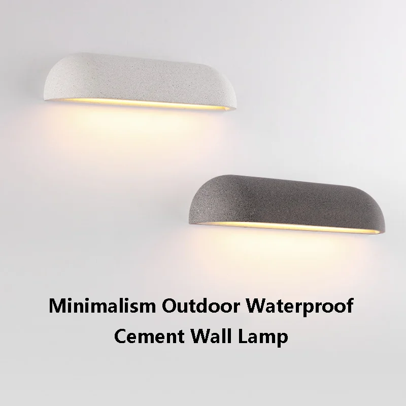 Minimalism Outdoor Cement Wall Lamp Waterproof Garden Courtyard Balcony Villa Hotel Wall Lamp Aisle Corridors Street Porch Light
Minimalism Outdoor Cement Wall Lamp Waterproof Garden Courtyard Balcony Villa Hotel Wall Lamp Aisle Corridors Street Porch Light