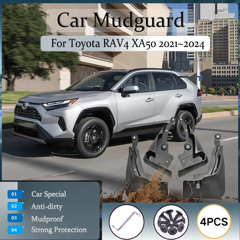 Автомобильное крыло для Toyota RAV4 XA50 2021 ~ 2024, версия для подтяжки лица, автомобильные брызговики, антифриз, брызговики, брызговики, автоаксессуары
Автомобильное крыло для Toyota RAV4 XA50 2021 ~ 2024, версия для подтяжки лица, автомобильные брызговики, антифриз, брызговики, брызговики, автоаксессуары