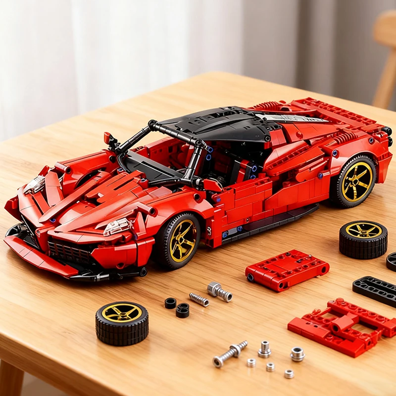 1:14 Sports car building blocks set, red racing building blocks, adult building blocks, decorations, Halloween/Christmas gifts
1:14 Sports car building blocks set, red racing building blocks, adult building blocks, decorations, Halloween/Christmas gifts