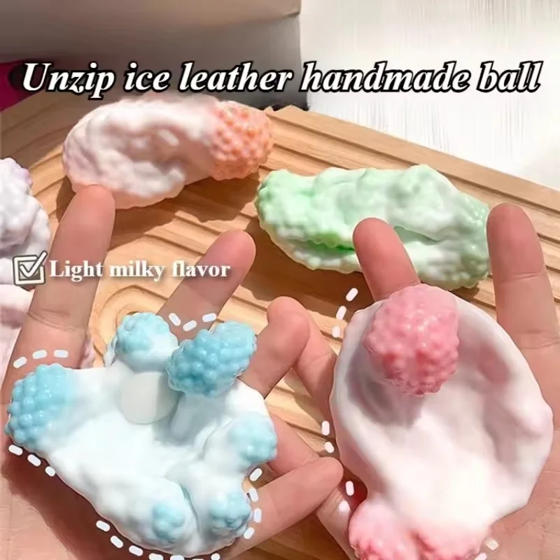 1Pcs Table Toys DIY Can Knead Ice Skin Sticky Handball Decompression Crystal Mud Ultra-soft Feel Light Extrusion Relieving Toys
1Pcs Table Toys DIY Can Knead Ice Skin Sticky Handball Decompression Crystal Mud Ultra-soft Feel Light Extrusion Relieving Toys
